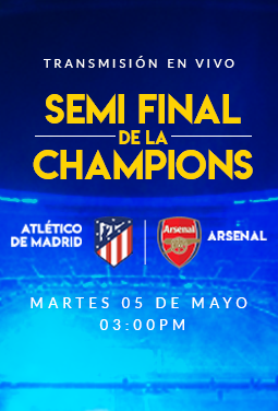 ARSENAL VS AM SEMIFINAL CHAMPIONS